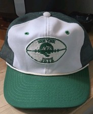 Vintage New York Jets Hat New York Jets Football Hat/Cap Throwback Jets Hat NFL