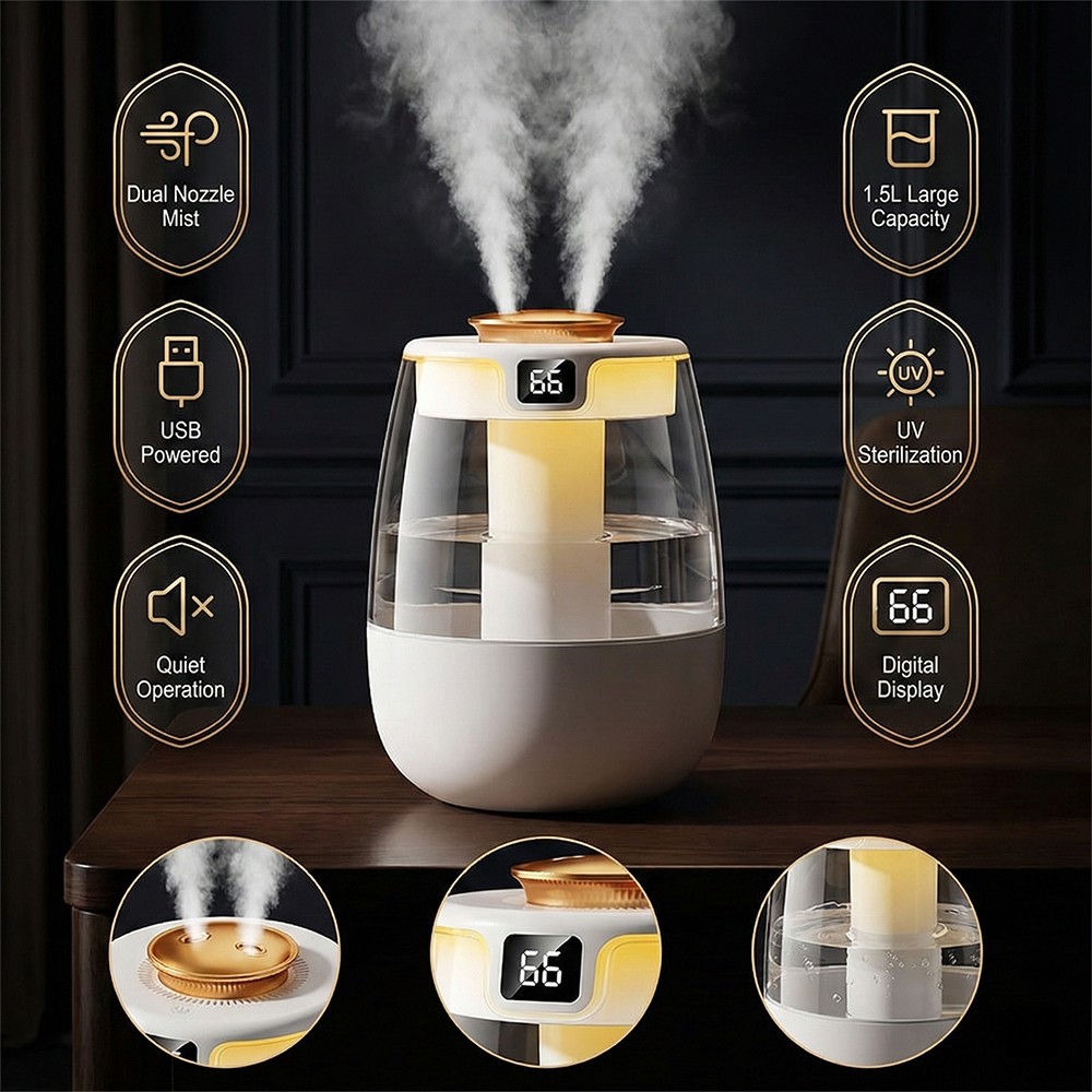 Home Use W/ Light Quiet Uv Antibacterial Light