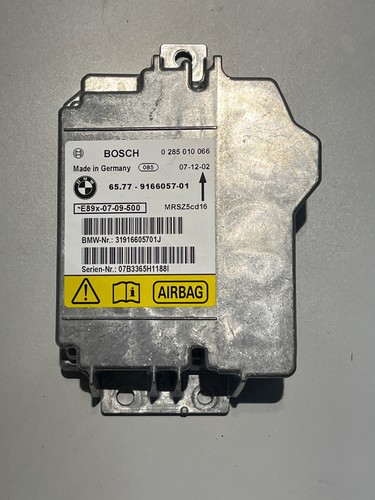 9166057 BMW E81 E87 1er E90 E91 3er MRSZ Airbag Steuergerät Modul