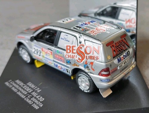 Patín Vitesse Mercedes-Benz ML430 Rallye París Dakar Cairo 2000 SKM174 1:43 - Imagen 2 de 4