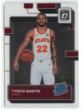 2022-23 Donruss Optic Tyrese Martin RC Atlanta Hawks #234