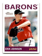 2013 Topps Heritage Minor League #105 Erik Johnson