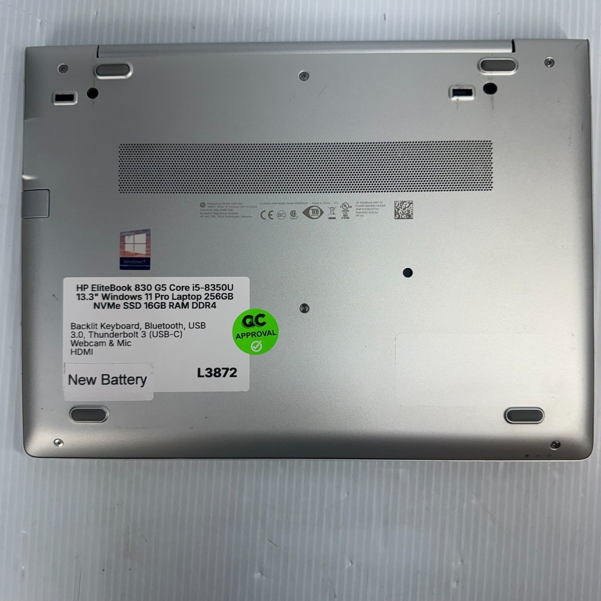 HP EliteBook 830 G5 i5-8350U 13.3