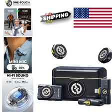 High Performance Wireless Microphone System with Extended Range and Accessories