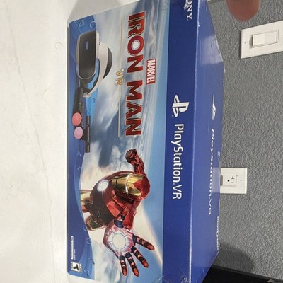 Sony PlayStation VR Headset Bundle w/ Camera, Move Controllers, Iron Man VR