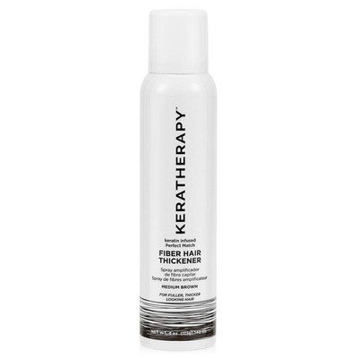 Keratherapy Keratin Infused Perfect Match Fiber Hair Thickener Spray, Medium ...
