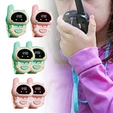 Lot de 2 montres talkies-walkies rechargeables pour enfants pour jeux,