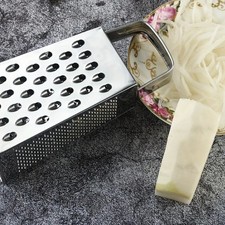 Vegetable Cheese Slicer Shredder Tool Stainless Steel 4-Sided Box Food Grater