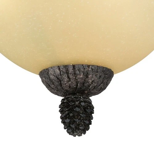 VAXCEL C0120 Sierra 16in Flush Mount Black Walnut - Picture 3 of 8