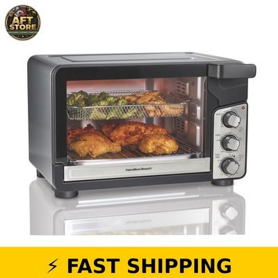 Hamilton Beach Easy View XL Toaster Oven, 6 Slice Capacity, Air Fry