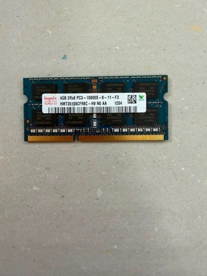 Hynix 4GB 2Rx8 PC3-10600S-9-11-F3 HMT351S6CFR8C-H9 N0 AA SO-DIMM Laptop RAM