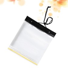 Outdoor Waterproof Map Bag Plastic Self-sealing Bag White (Without Map) Map Bag