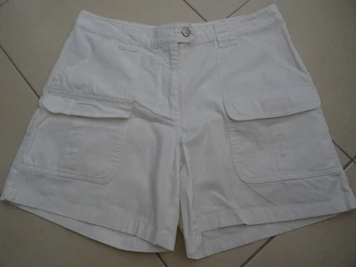 Short cargo blanc Vero Moda taille 38 - Photo 1/4