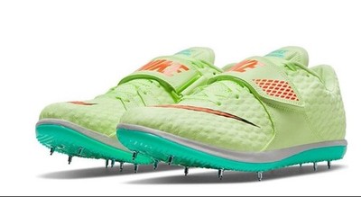 Nike Zoom High Jump Elite Track Cleats Barely Volt 806561-700 Men s Size 4.5