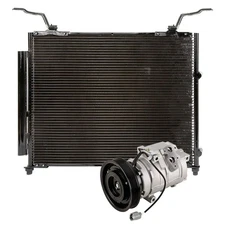 For Acura MDX & Honda Pilot AC Compressor w/ A/C Condenser & Drier DAC