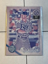 Corey Dickerson 2018 Topps Gypsy Queen Missing Black Plate SP Parallel #211 Rays