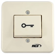 RCI 909F-MO Series Flush Mount Rocker Switch Pushbutton, Beige Finish