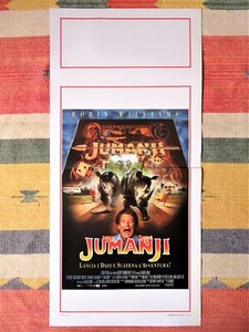 Locandina JUMANJI Robin Williams KIRSTEN DUNST Poster ...