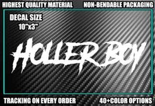 Holler Boy Vinyl Decal Sticker Diesel Truck Car Boys Country Lifted Turbo Boost Holler Boy Vinyl Decal Sticker Diesel Truck Car Boys Country Lifted Turbo Boost