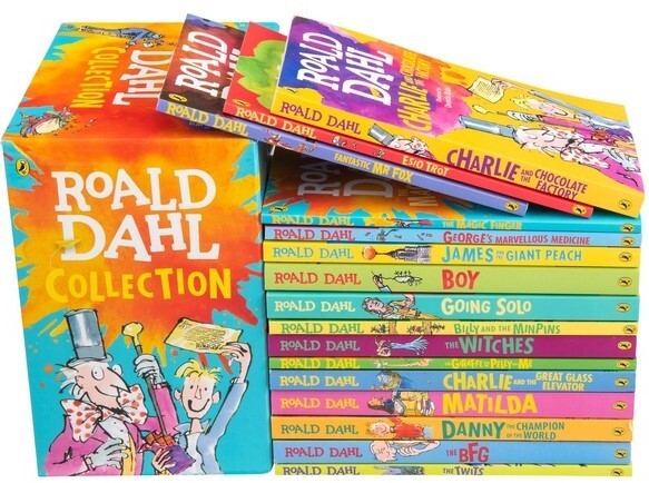 24 Books Roald Dahl Collection Children Reading Kids Set Fantasy