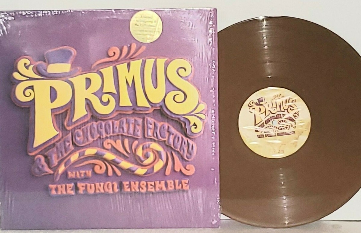 PRIMUS Chocolate Factory Brown Vinyl LP VG+ 2014 Prawn Song ATO