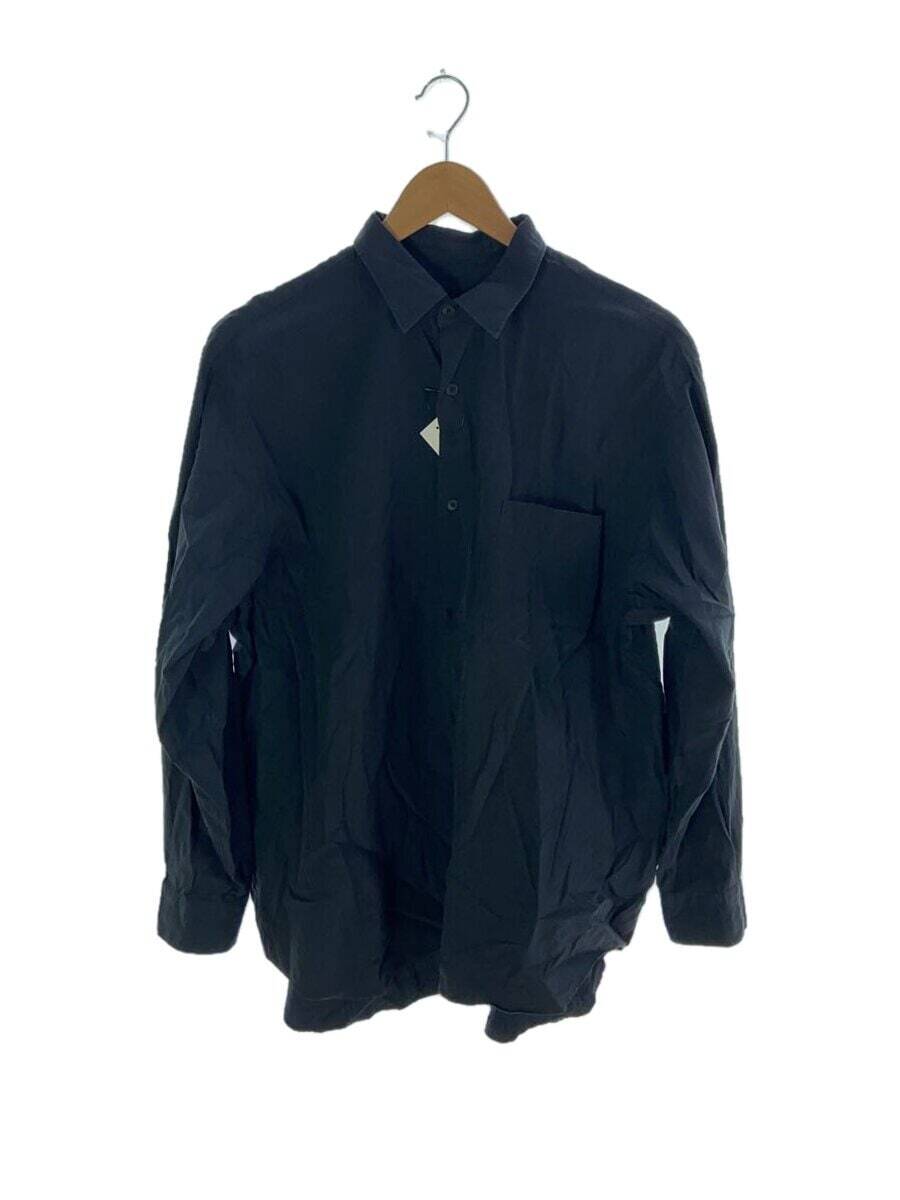 COMOLI Komori shirt 21SS long sleeve shirt 2 cotton NVY U03-02001 
