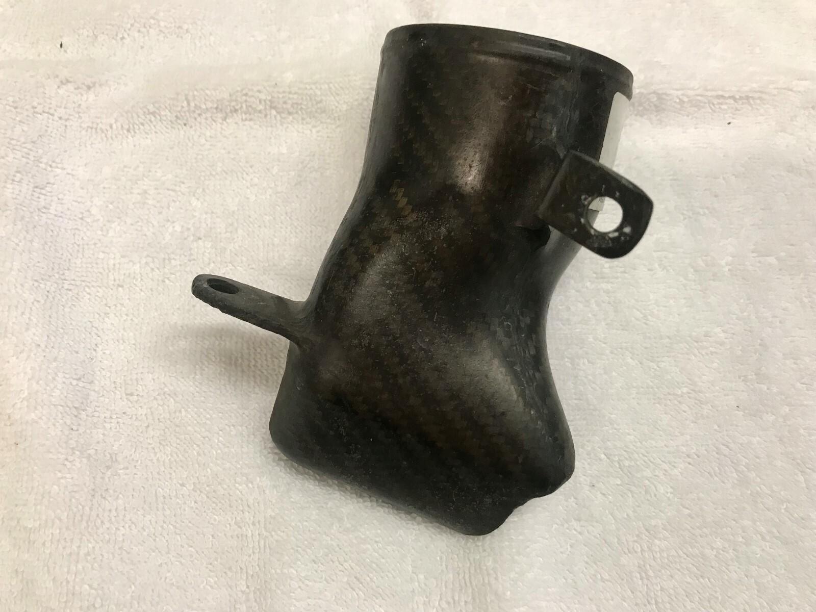 LAMBORGHINI MURCIELAGO LP640 FRONT RIGHT CARBON BRAKE AIR DUCT OEM 410615448