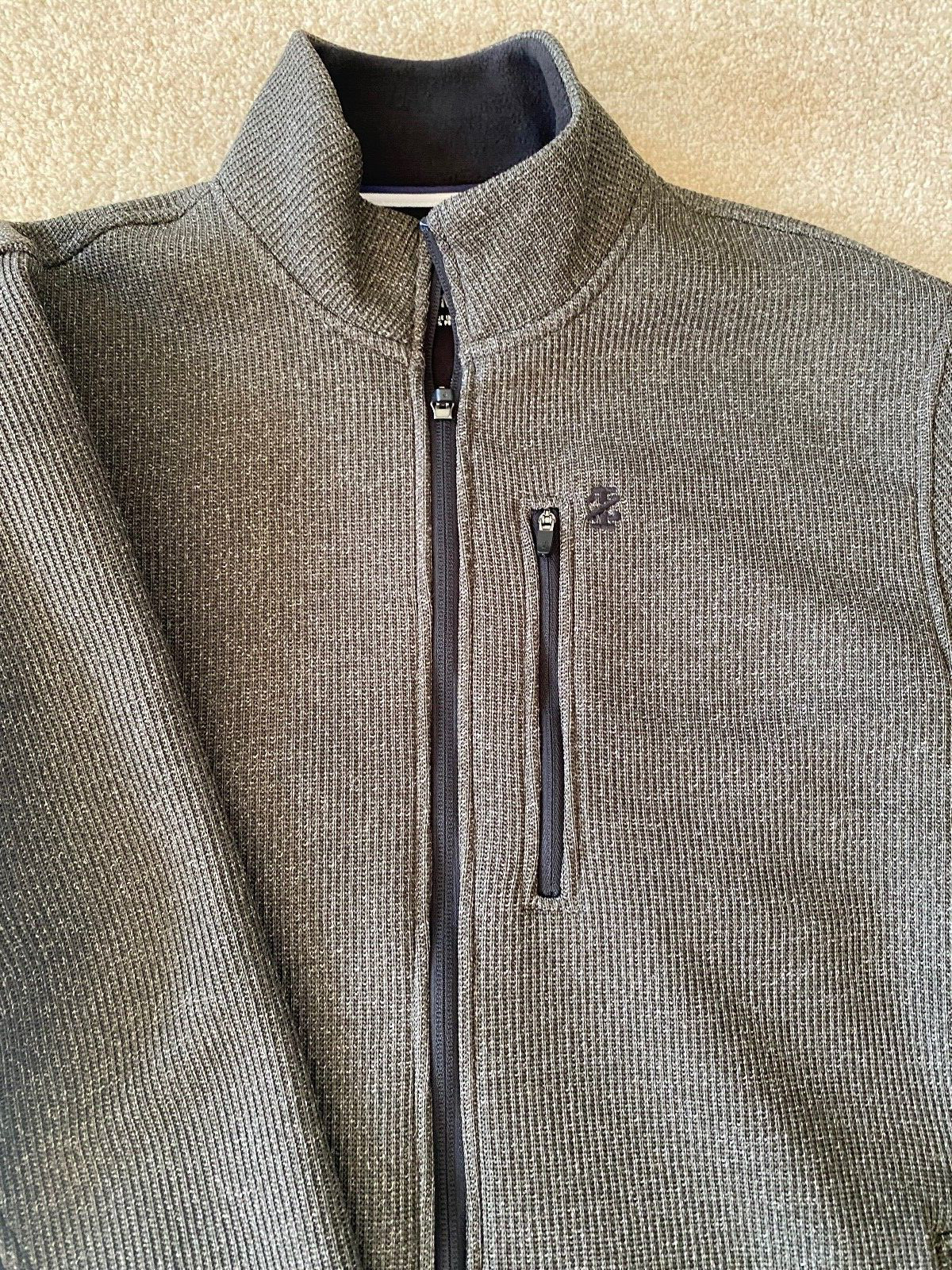 IZOD Performance Softshell Jacket Mens Medium Bla… - image 11