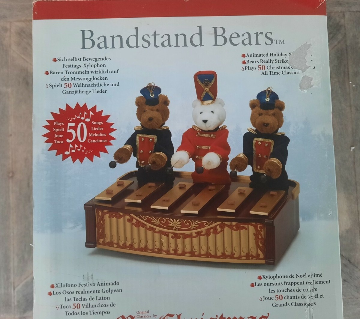 Bandstand Bears ミスタークリスマス Mr. Christmas Amazon.com: Mr. Christmas 10