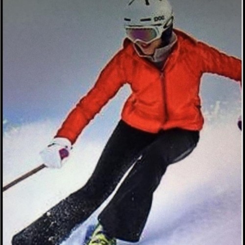 Athleta Recco Maribel jacket Skiing Ski Snowboard burnt orange XS - Picture 5 of 16