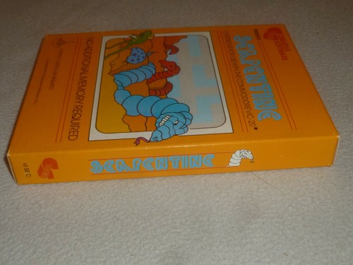 NUEVO LOTE ANTIGUO DE LOTE ANTIGUO COMODORE VIC-20 VIDEOJUEGO NUEVO EN CAJA SERPENTINE SOFTWARE CREATIVO VIC20 1982 - Imagen 5 de 6