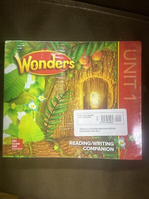 Wonders Grade 1 Reading Writing Companion Units 1 to 6 Set New Sealed Teaching