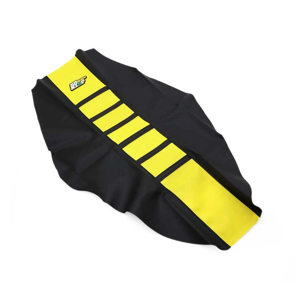 Vinyl Soft Seat Cover Ribs Yellow For Yamaha YZ250 YZ125 YZF450 WR250F WR450F - Image 3 of 4