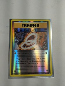 Charizard Spirit Link Reverse Holo Pokémon Card XY Evolutions 75/108