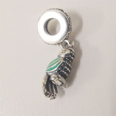 Etui   S925 USA EDITION PANDORA Tropischer Papagei Anhänger Charm   Geschenk
