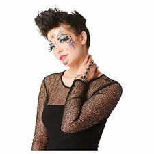 New  Women's Spider Face Temporary Tattoo one size fits most