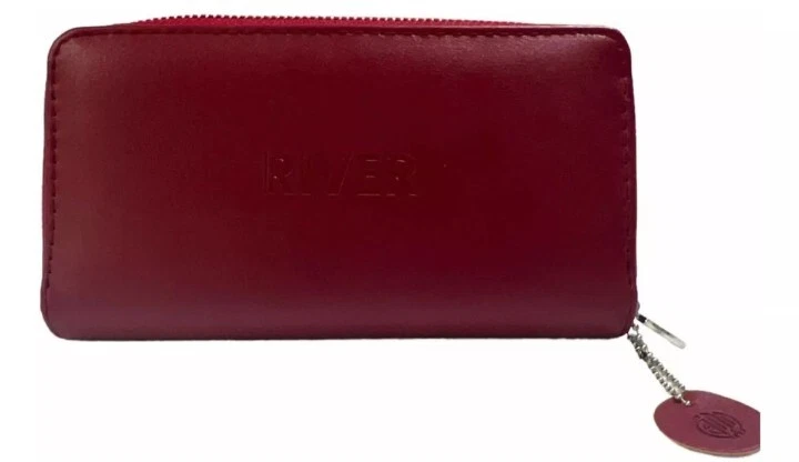 Billetera Clubes Argentinos. Licencia Oficial. CARPA River Plate. Cuero Sintético Foto 4 de 4