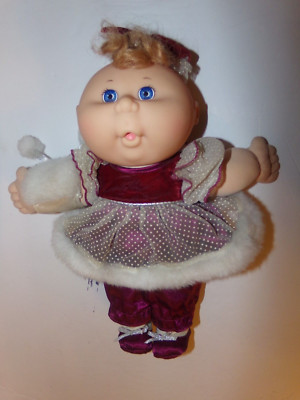 Weihnachten Kohl Patch Kinder Urlaub Baby Mädchen Avon Spezial Rarität 00