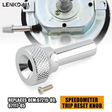 67215-89 67117-85 perilla de reinicio de velocímetro para Harley Softail Wide Glide 90-95