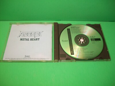ACCEPT メタルハート 32・8P-73 箱帯付 Metal Heart by Accept (CD, Epic/Sony, 32 8P-73) Japan | eBay