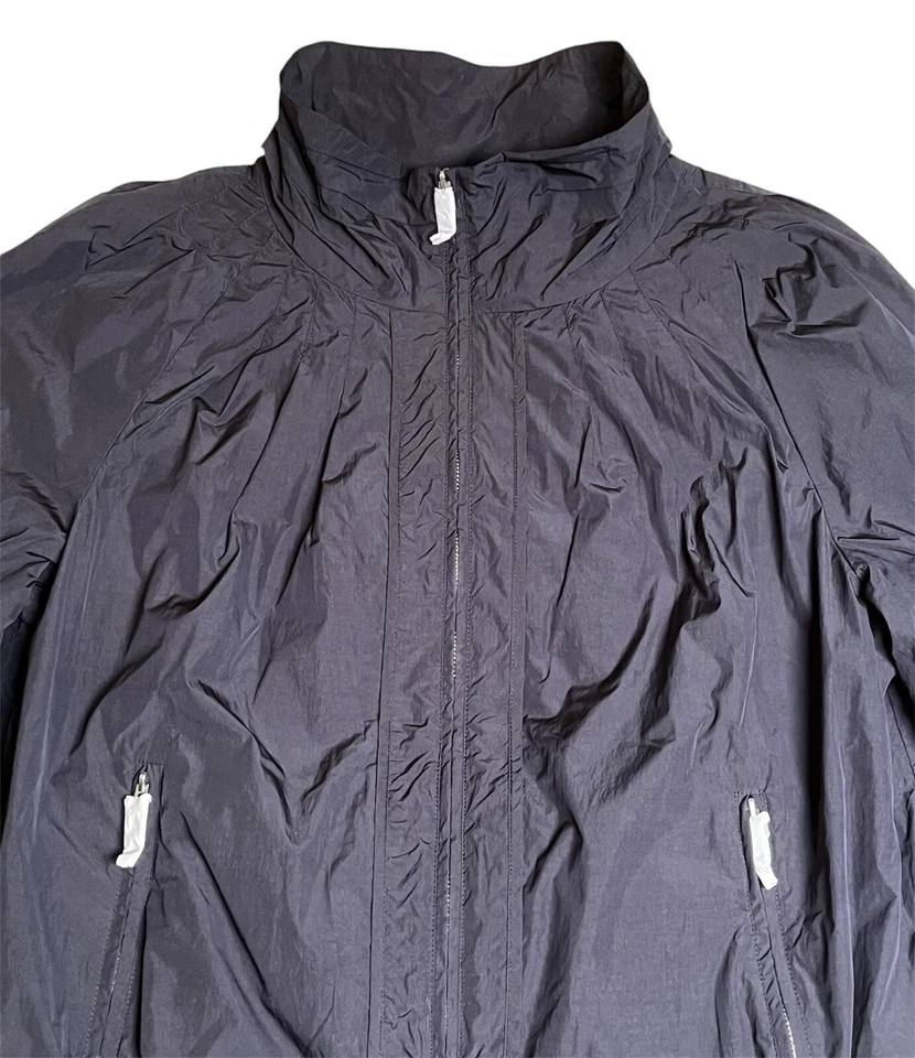 Chaqueta Armani Collezioni Talla 42, EE. UU. 6 Dos en Uno Caban Azul Marino con Chaleco Desmontable Nueva con Etiquetas Foto 3 de 4