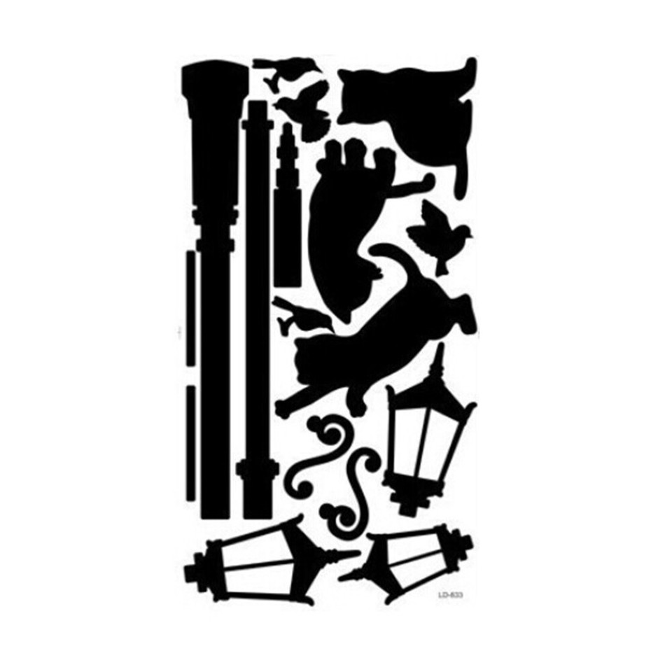 33 X60cm Wall Stickers for Kids Living Room Cat Decals Child eBay