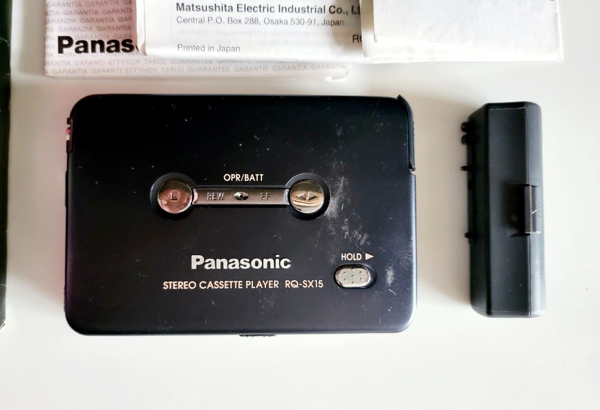 Panasonic RQ-SX15 WALKMAN ウォークマン 3点セット Panasonic RQ-SX15 WALKMAN ウォークマン 3点セット - メルカリ