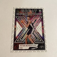 2023-24 Panini Donruss Basketball Victor Wembanyama #10 Great X-Pectations