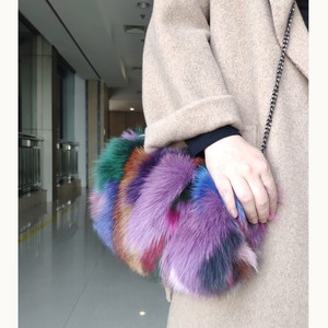 fox fur bag