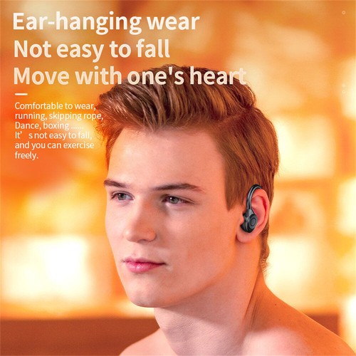 Bluetooth 5.3 Wireless Headset TWS Ohrhörer Ohrhörer Stereo Kopfhörer Ohrbügel - Bild 13 von 15