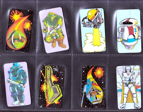 14 Golden Wonder Crisps Space Cards Science Fiction Robots Androids Astronauts - Picture 2 of 5