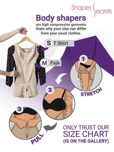 Mid-Thigh Hip Enhancer Open Bust Girdle for Women Fajas Colombianas Post Surgery - Picture 6 of 8