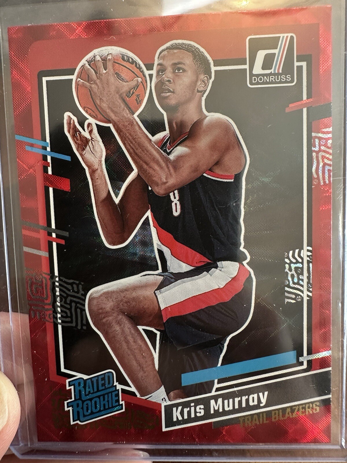2023-24 Panini Donruss - Rated Rookie Red #203 Kris Murray (RC)