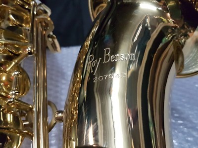 ROY BENSON TENOR SAX / SAXOPHONE 